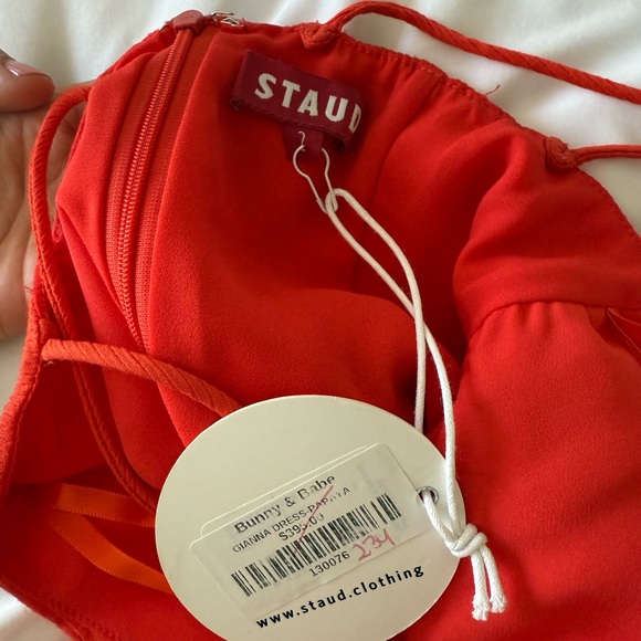 STAUD Gianna Cutout Halter Maxi Dress - Picture 7 of 9